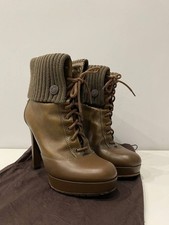 Vintage Gucci Lara Boots-Heels