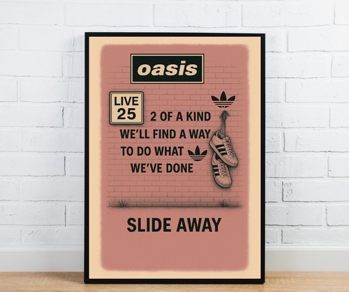 Oasis graffiti poster slide - graffiti,