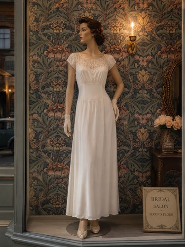 Vintage 1940s barbizon white - barbizon,
