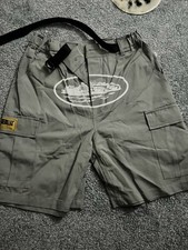 Gray Corteiz Cargo shorts size M