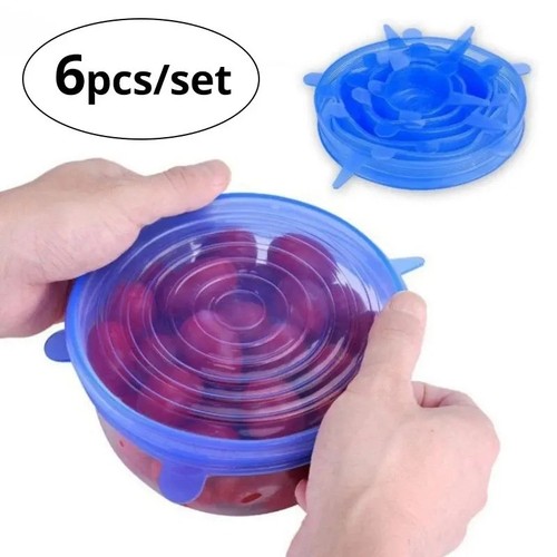Reusable silicone stretch lids - stretch,