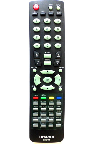 Hitachi dvd combi remote - hitachi, tv/dvd