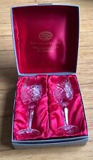 Pair Of Bohemia Lead Crystal