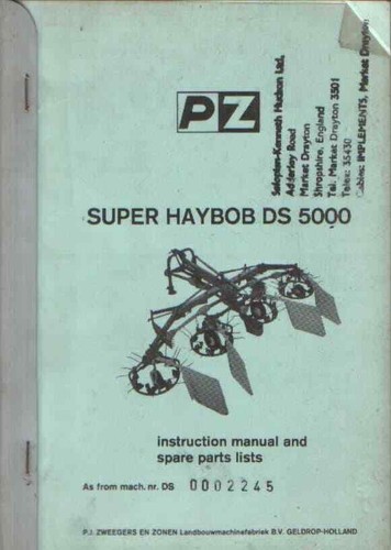 Zweegers super haybob ds - pz,