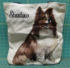 Embroidered Linen Canvas