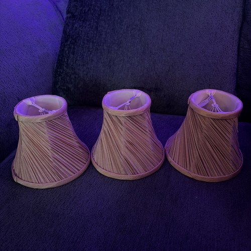 Three small clip pleated - three,
