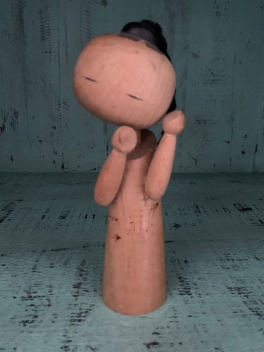 Unusual vintage artist kokeshi - unusual,