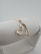 9ct Yellow Gold Heart Pendant