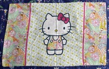 Hello Kitty Liberty Art Fabric Park Life  Pillow Case Rare
