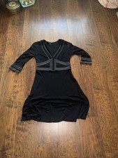 Stylish 1940s Style Dress With Button Detail Approx 14/16