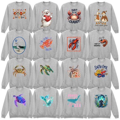 Funny sea life - life, ocean