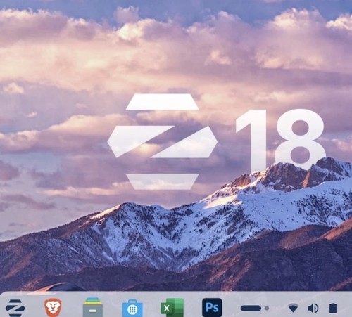 Zorin core linux - 18.1,