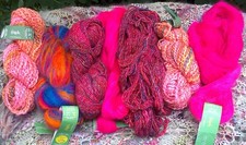 SELECTION OF HAND DYED