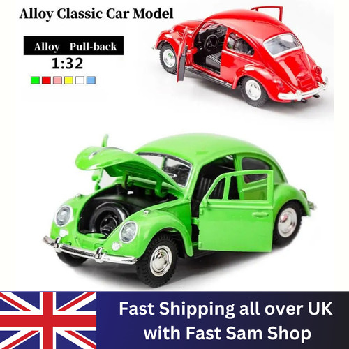 Retro alloy classic car model - retro,