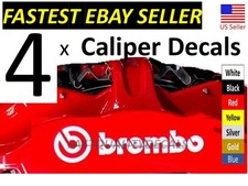 Caliper decal for brembo - 4x,