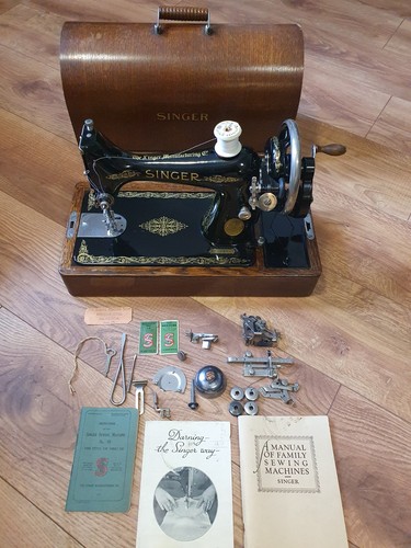 Vintage 1930 singer 99k hand - vintage,