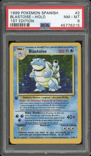 1999 pokemon spanish 1st - 1999,