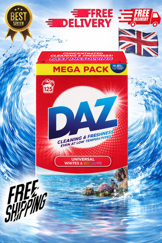 Daz washing powder 125 washes - daz,