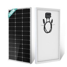 12Volt 120W Watt Solar Panel Mono for Off Grid RV Caravan boat shed Trailer Van