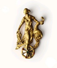 Antique circus brooch nouveau - antique,