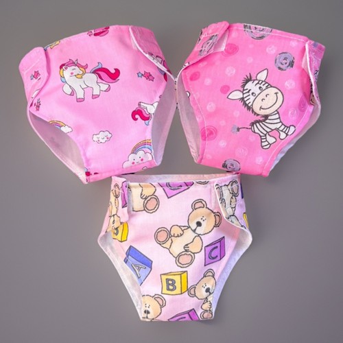 New dolls nappies pants - 3,