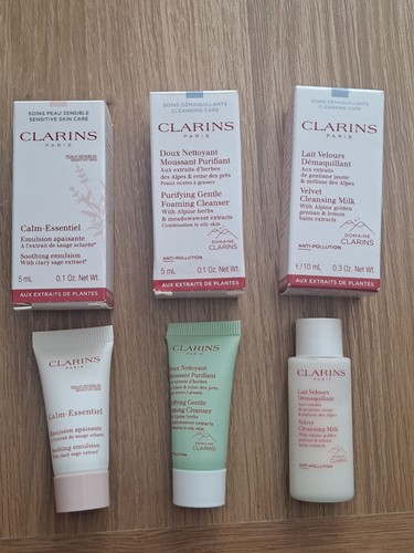 Clarins travel products calm - products,