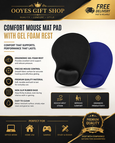 Black anti slip - comfort, wrist