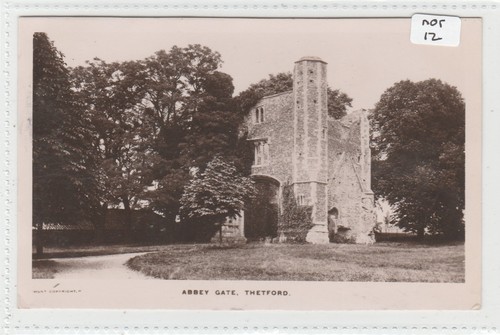 Thetford norfolk abbey gates - norfolk,