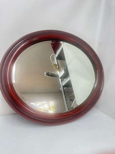 Vintage oval wooden wall - vintage,