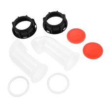 2Pcs 60mm IBC Drainage Bent