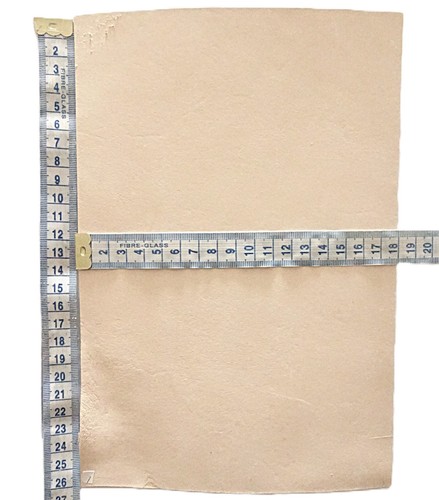 Veg tan leather - leather, 4mm
