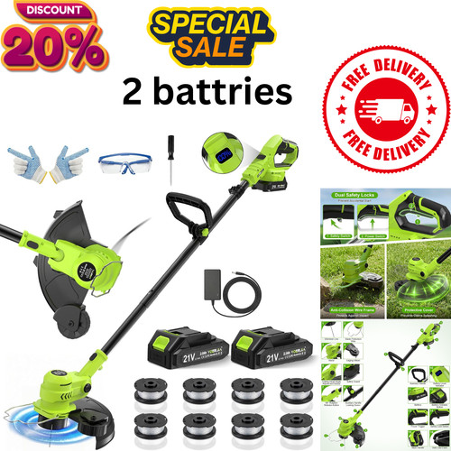 Voerjia cordless grass trimmer - cordless,