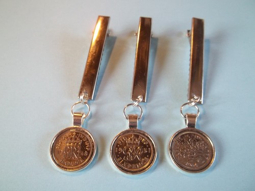 Sixpence coin silver cased - sixpence,