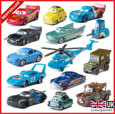 🔴Disney Pixar Cars Lighting McQueen Model Diecast Kids Toy Car 1:55 Boys Gift🔴