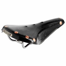 Brooks B17 Special Titanium Saddle - Black + Copper Rivets & Titanium Rails