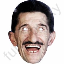 Barry Chuckle Brothers Celebrity Card Face Mask - Ready To Wear - Fancy Dress