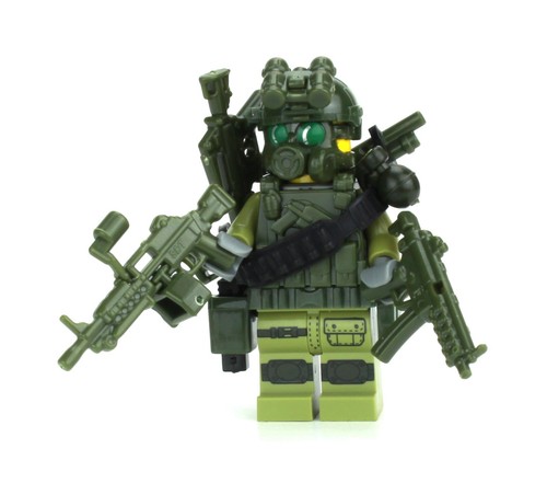 Battle brick green - green, commando