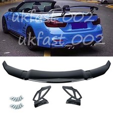 V-STYLE REAR BOOT RACING SPOILER WING GLOSS BLACK FOR BMW 2 SERIES F22 M2 COUPE