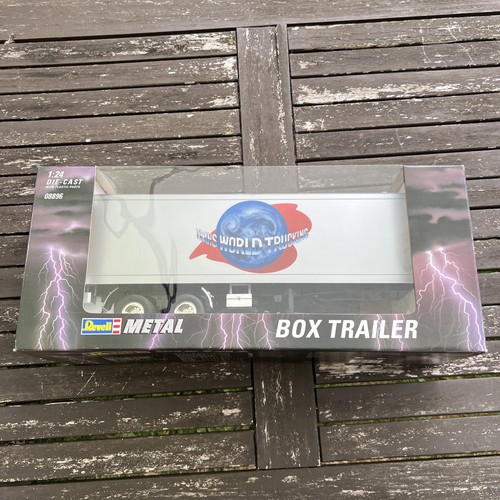 Revell 08896 box trailer - revell,