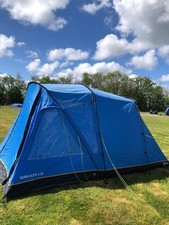 Hi Gear Aura Elite 3-Person Tent Blue with accessories