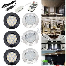 LED 12V Spot Light Motorhome Campervan Caravan Boat Recessed Bathroom Downlight