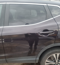 Nissan Qashqai J11 2014-2018 Passenger NS Rear Left Door Nightshade Purple Marks