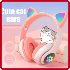 Wireless Cat Ear Headphones