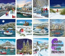 Cornwall Hospice Care Charity Christmas Cards (Pack of 10 Cards with Envelopes)
