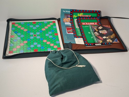 Vintage 1988 travel scrabble - travel,