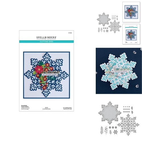 Spellbinders 236 snowflake - spellbinders, s7-236