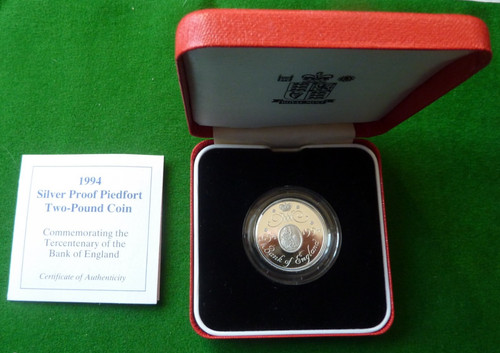 1994 silver piedfort 2 - , £2