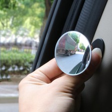 Car 360 ° Wide Angle Convex Mirror Adjustable Side Blind Spot Rear View Mirror 