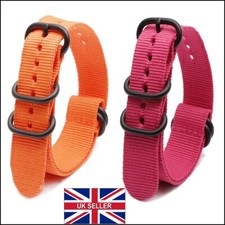 Orange Pink NATO ZULU 5 Rings