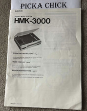 Sony HMK-3000 stereo music